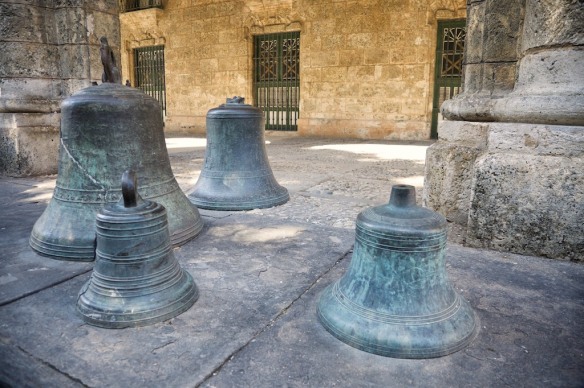 Bells in Plaza de Armas, Havana